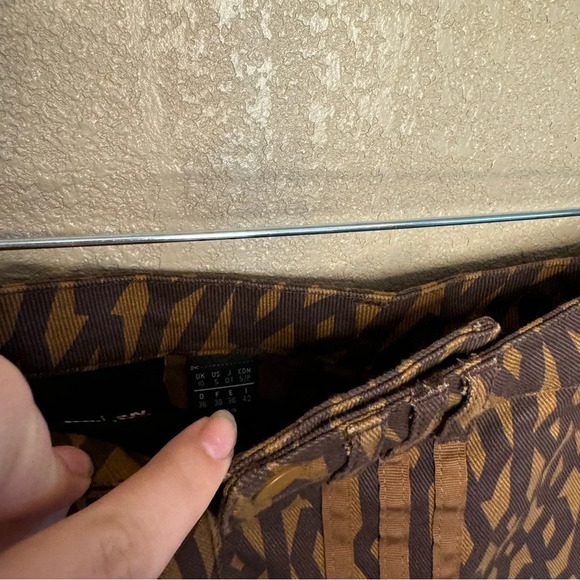 Adidas x Ivy Park Buttoned Monogram Streetwear Cargo Mini Skirt A24 - Picture 5 of 5